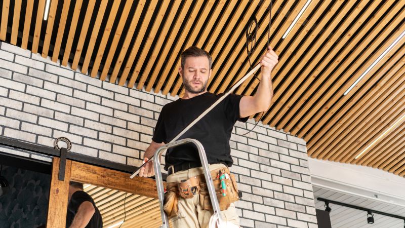 Faux Wood Beam Mounting