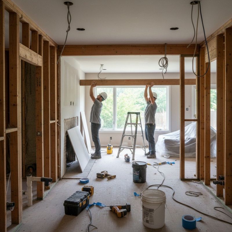 Faux Wood Beam Mounting