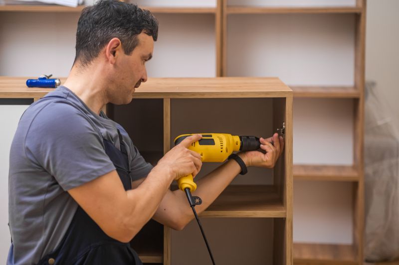 Custom Bookshelves Installation in Charlotte, NC