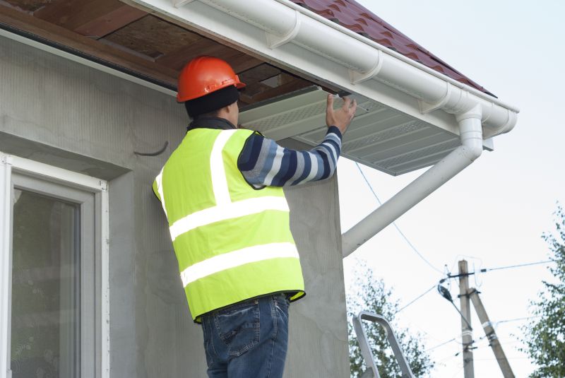 Garage Fascia Replacement in Conroe, TX