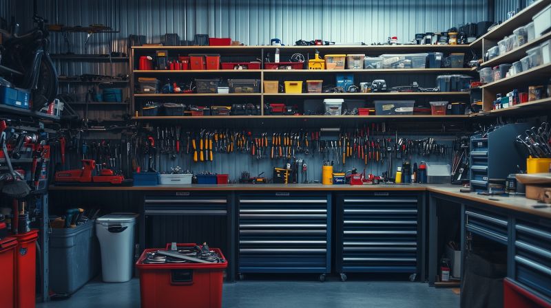Garage Shelves Installation in Arlington, VA