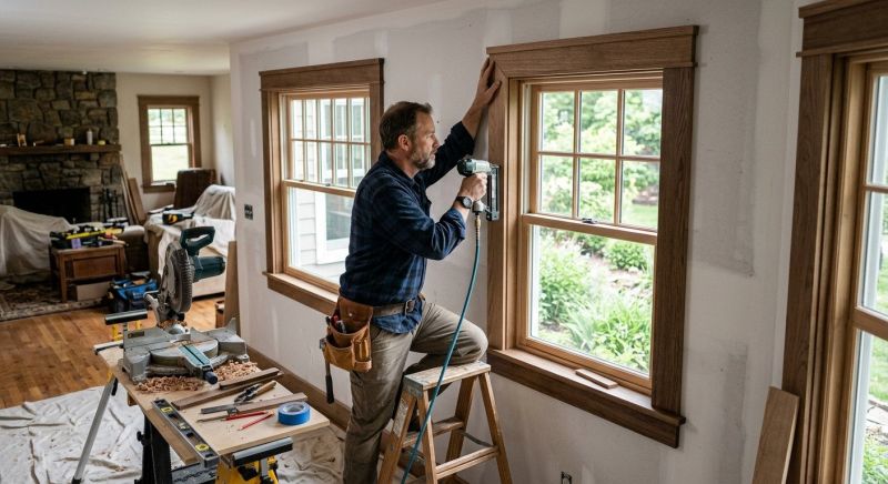 Interior Trim Replacement in Kansas City, KS