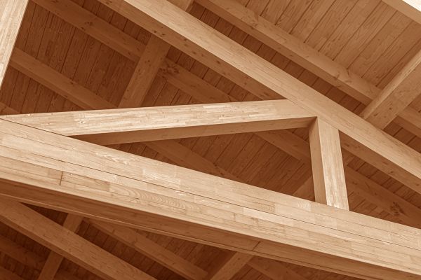 Wood Beam Installation